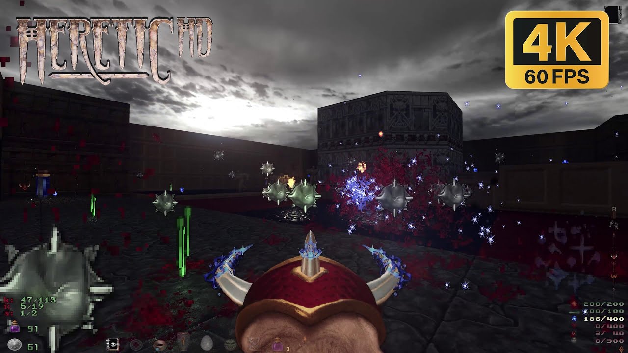 Remastered Heretic HD Episode 1 City of the Damned [GzDoom] 4K