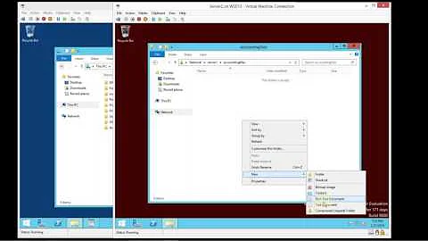 File Sharing, Groups, and Permissions on Windows 2012 R2