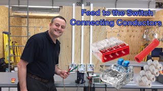 Taking the Feed (Supply) to the Switch Connections Using Wago, In-Sure, Connector Blocks & Crimps