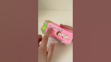 Sonny Angel blind box 🍓👼🏼 #sonnyangel #sonnyangelunboxing #blindbox #asmr #diy #papercraft