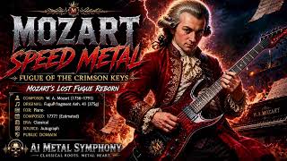  Fugue Of The Crimson Keys  Mozart Speed Metal Cover