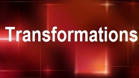 MicroStrategy - Transformations - Online Training Video by MicroRooster