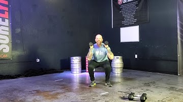 Hammer Curl to Squat