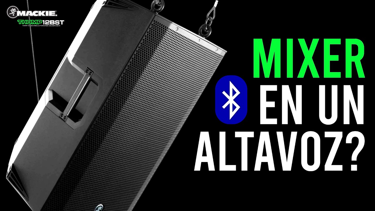 MACKIE THUMP 12 BST: NO PESA NADA!📱🎤ALTAVOZ AMPLIFICADO de 12