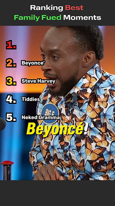 Ranking Best Family Fued Moments