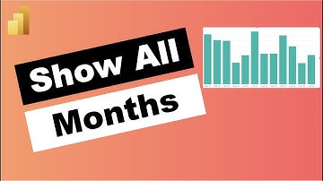 Displaying all months or quarter on X Axis of power BI Line Chart