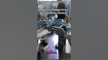 Soft close cabinet hinge High speed full automatic hinges making machine assembly machine