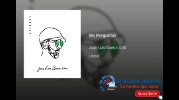 Juan Luis Guerra - Me Pregunta (Bachata)