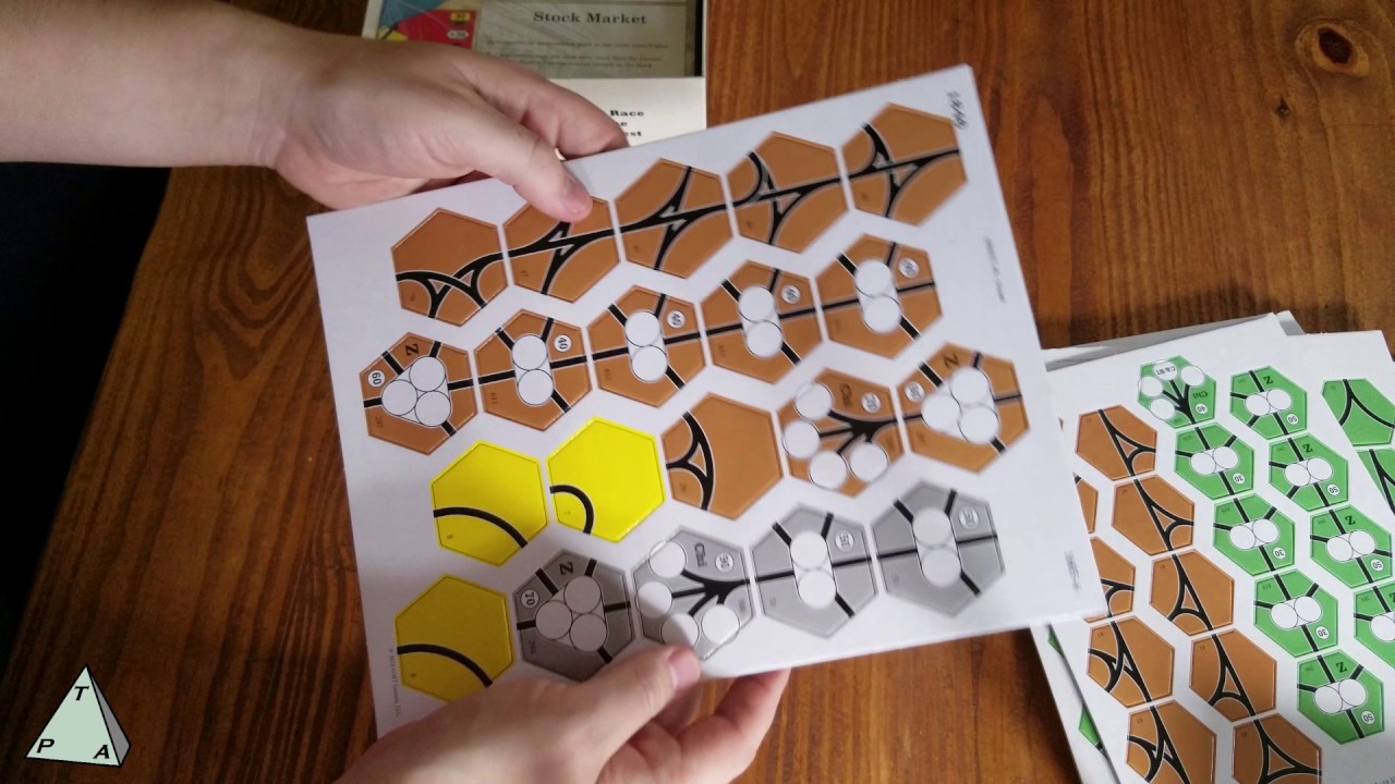 GMT Games' 1846 Race for the Midwest Unboxing - The Players' Aid