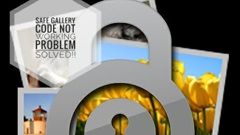 Safe gallery #789 code not working problem solved !