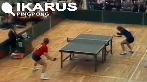 Jnyer vs. Orlowski - European  Table Tennis Championship 1982 final