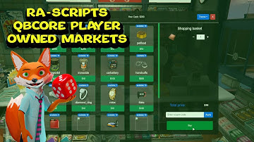 Ra-Scripts Fivem qb-core Advanced Player Owned Shops