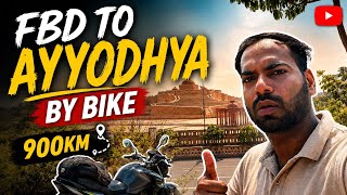 FBD TO AYODHYA ON BIKE EP1