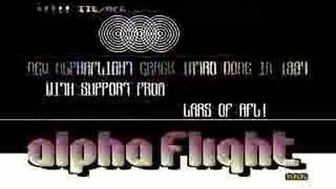 Alpha Flight 1970 - C64 Crackintro