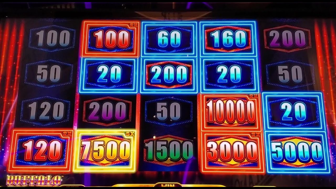 I Landed The Biggest Numbers On Buffalo Super Jackpot Deluxe! 1st