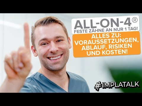 Video: All-on-4-Implantation Ohne Zähne