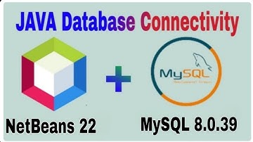 How to connect MySql Database 8.0.39 & Java NetBeans IDE 22 Using Connector-j Driver || JDBC in java