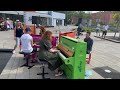 Hit The Road Jack – Live on THREE coloured PIANOS at &#39;Klangpromenade&#39; Berlin-Marzahn