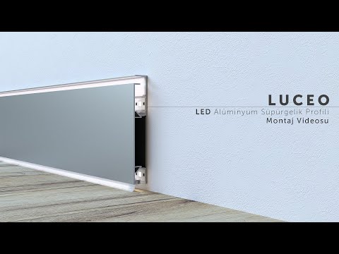 Video: LED şeritler Için Ara Profiller: Alçıpan Duvarlar Ve Diğer Gömme Aydınlatma Profilleri Için Gömme Alüminyum ışık Profilleri