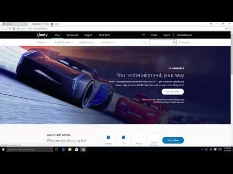 How to Setup Xfinity as your Home Page