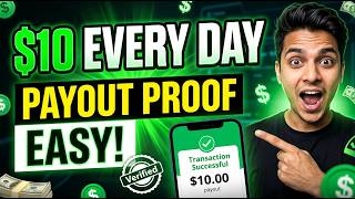 Make $5–$10 Daily Using This Website 💰 | New Earning Website | Live Withdrawal Proof