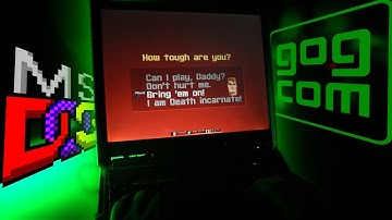 Bringing your DOS games from GOG.com onto your actual DOS pc with the help of Innoextract