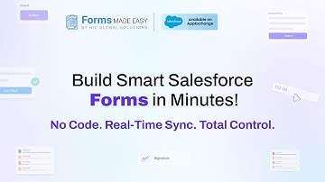 Forms Made Easy |  Salesforce form Builder to Build & Automate Forms in Salesforce
