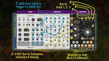 Harmonaig Quantizer - VCV Rack Patches