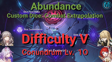 Honkai: Star Rail - Simulated Universe: Gold and Gears | Difficulty V [Conundrum Lv. 10] CD: CE