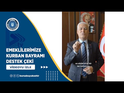 İhtiyaç Sahibi Emeklilerimize Kurban Bayramı Destek Çeki başvuruları başladı