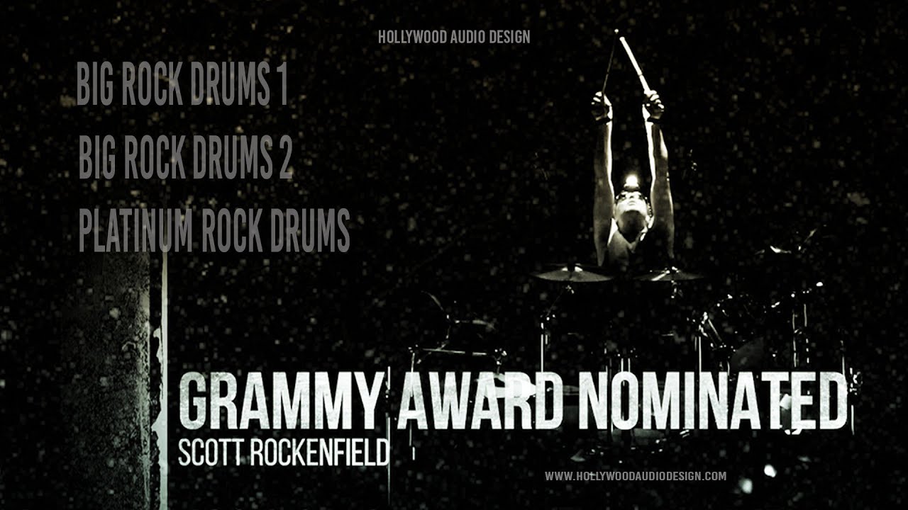 Rock Drums Series x3