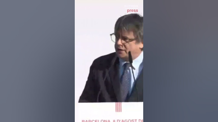 Puigdemont reaparece en Cataluña tras casi siete años en el extranjero