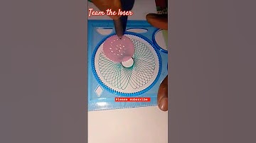 How simple spirography drowning designing 🔥#shorts #spirograph #design #drowing #2025 #new ....