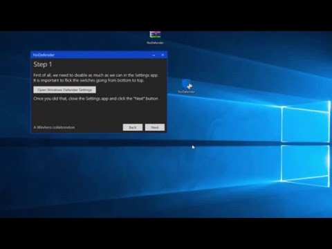 Windows 10 Defender deaktivieren