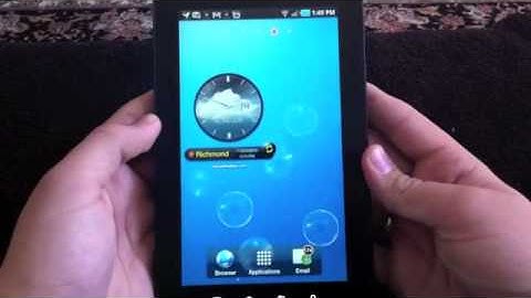 Samsung Galaxy Tab Review Part 1