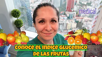 ¿Cuáles son las frutas con menos índice glucémico?