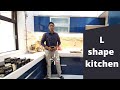 L shape modular kitchen | modular kitchen | complete kitchen makeover