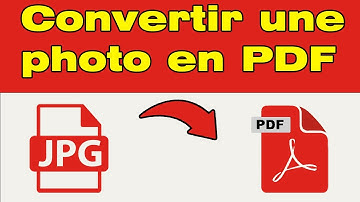 Comment convertir un fichier jpg en PDF sans perte de qualité