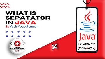 What is Separator in java | Hindi / Urdu | Programming Eye