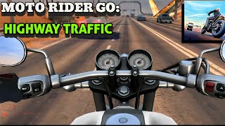 Exploring the World of Moto Rider🏍️ Highway Traffic on Android Gameplay 💥 screenshot 2