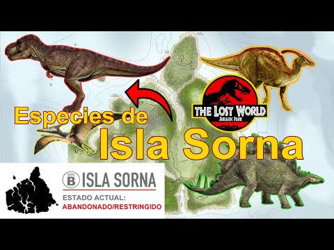 Todos los Dinosaurios que habitan Isla Sorna | El Mundo Perdido Jurassic Park