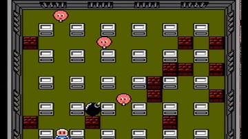 Bomberman II for the NES Gameplay Sample