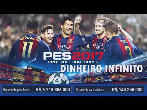 Dinheiro infinito para Master Liga PES 2017 - YouTube