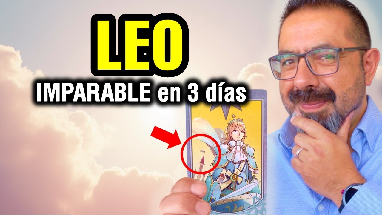 Leo ♌️ Es INMINENTE. Este MILAGRO se abre CAMINO 🔮 TAROT hoy - YouTube