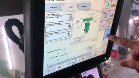 Harvest Setup on a John Deere 9770 Combine