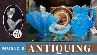 ANTIQUE SHOP WITH ME & HAUL #Relaxing Music #Antiquing#Vintage#Flea#Brocante#Shopping