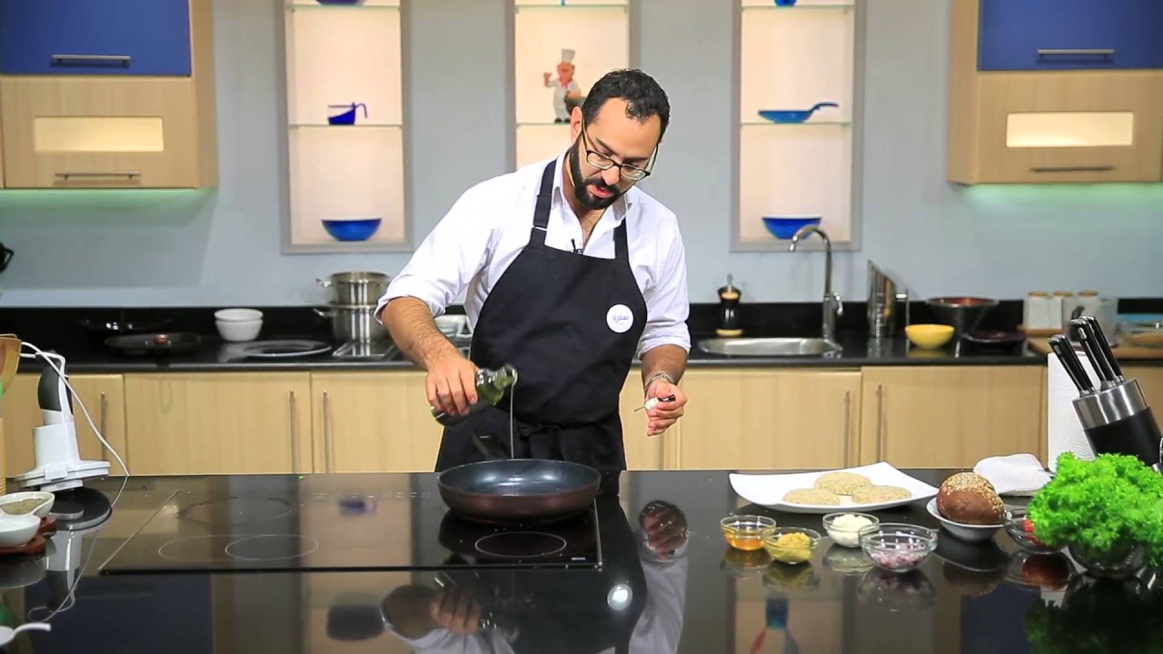 برجر دجاج # مطبخ 101 