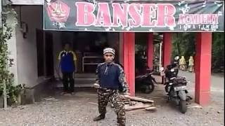 Tiga dari Sembilan Jurus Gerak Beladiri BANSER satkorwil Jawa Timur
