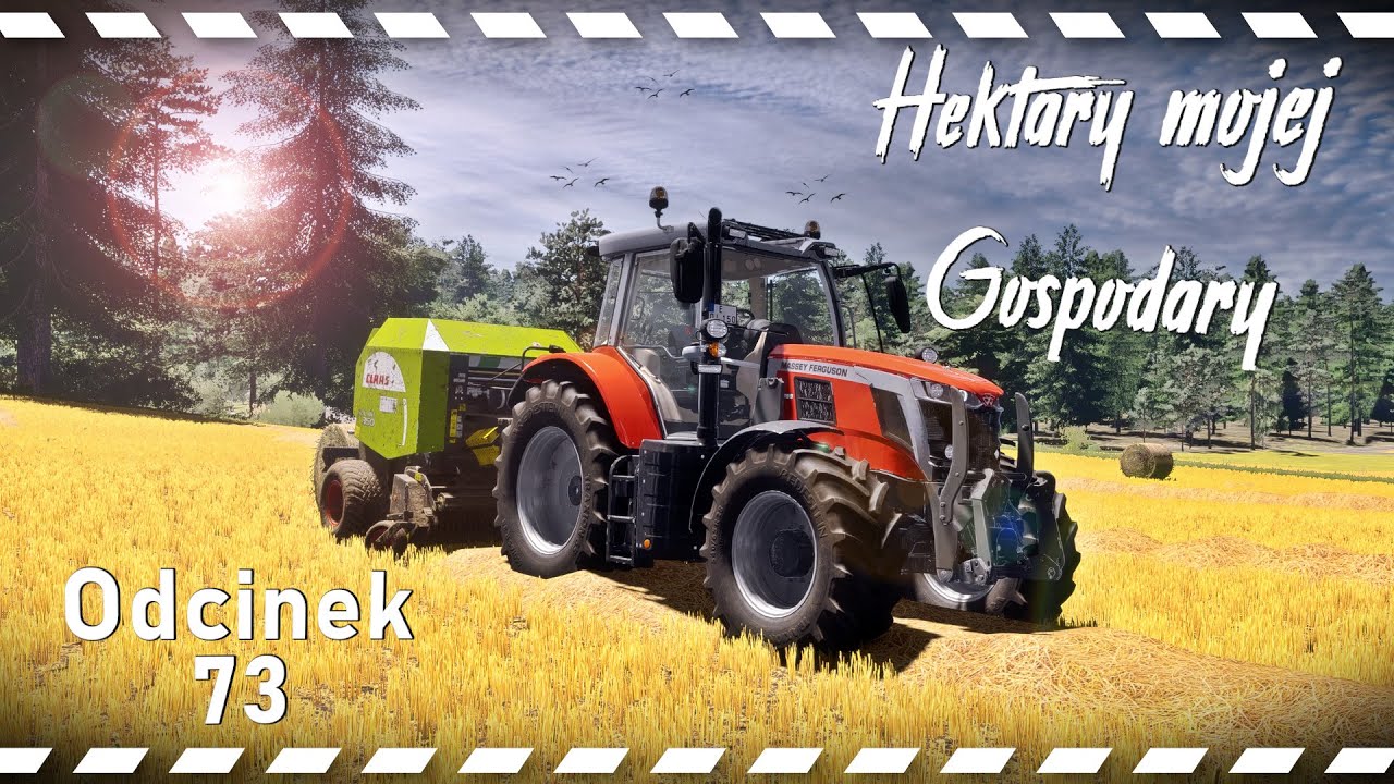 Mała przerwa od żniw to i prasowanie czas zacząć! nie ma lekko! 