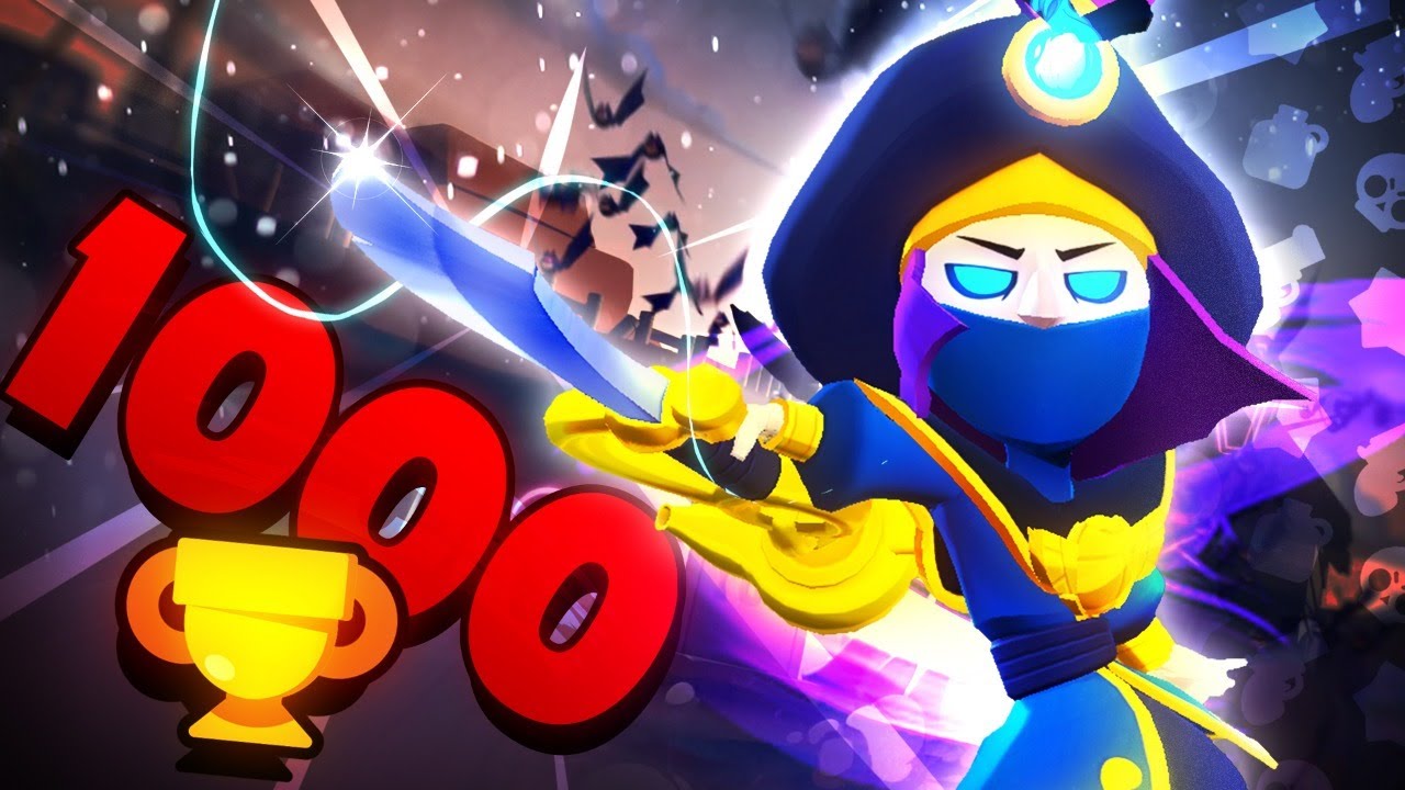 Rogue Mortis To 1000 Trophies Youtube - brawl stars rouge mortis